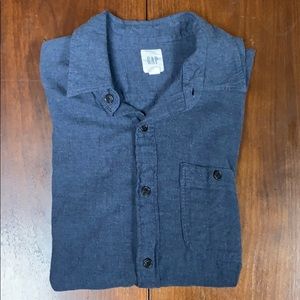 GAP Denim Colored Button Down